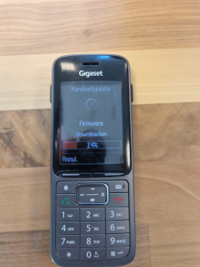 Fimware update DECT telefoon